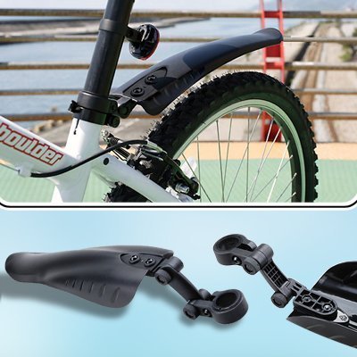 Mudguard Easy-fit for Rear Bicycle Mountain Bike Mud Guard Cycle