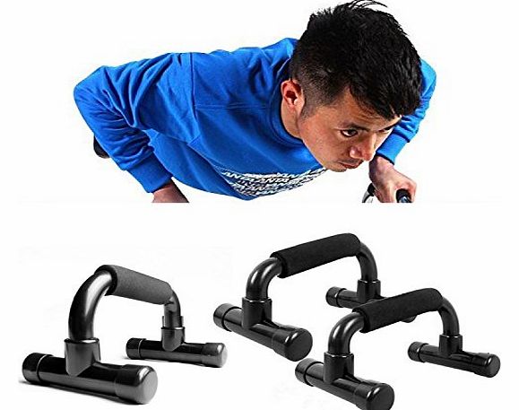 SAVFY push up bars- Power Push Up Stands Bar Bars Pro For Strength Training, Foam Handles, Home Gym Exercise Body Workout Pair