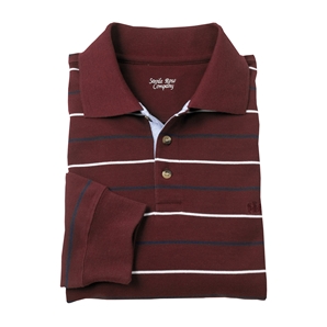 Savile Row Berry/Navy/White Striped Sweatshirt