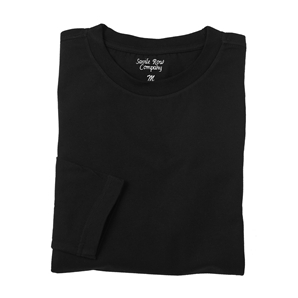 Savile Row Black Long-Sleeve T-Shirt