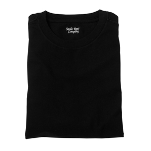 Black Short Sleeve Crew Neck T-Shirt