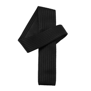 Black Skinny Knitted Pure Silk Tie