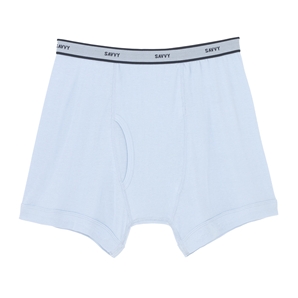 Savile Row Blue Bamboo Trunks