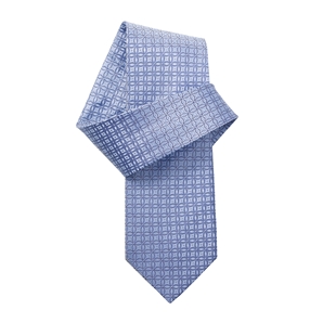 Savile Row Blue Circles Pure Silk Tie