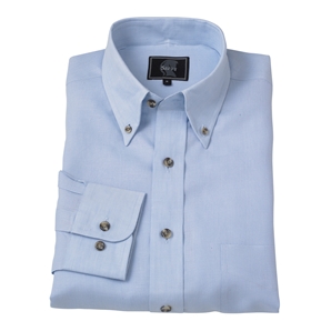 Savile Row Blue Linen Shirt