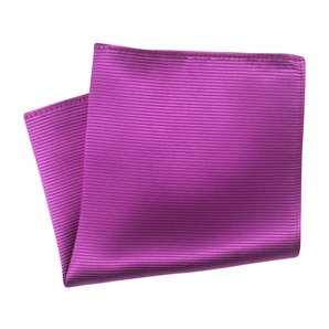 Bright Pink Silk Handkerchief