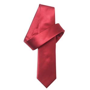 Savile Row Bright Red Pure Silk Skinny Tie