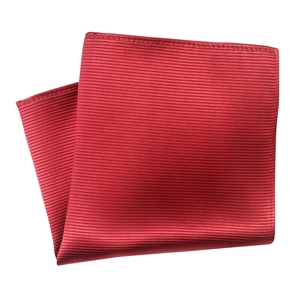 Bright Red Silk Handkerchief