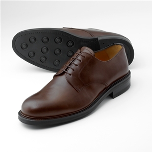 Savile Row Brown Lace Up Ascot Shoe