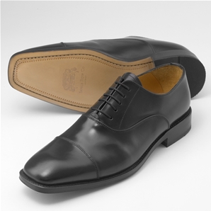 Savile Row Classic Black Oxford Shoe