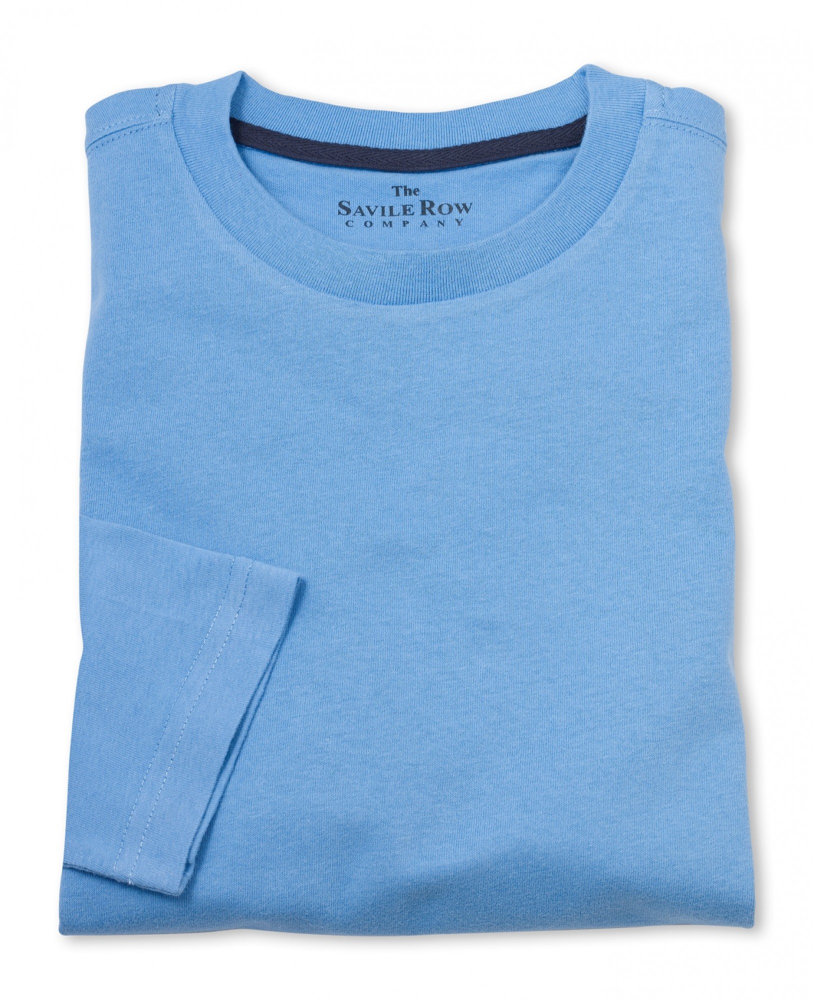 Blue Long Sleeve T-Shirt L