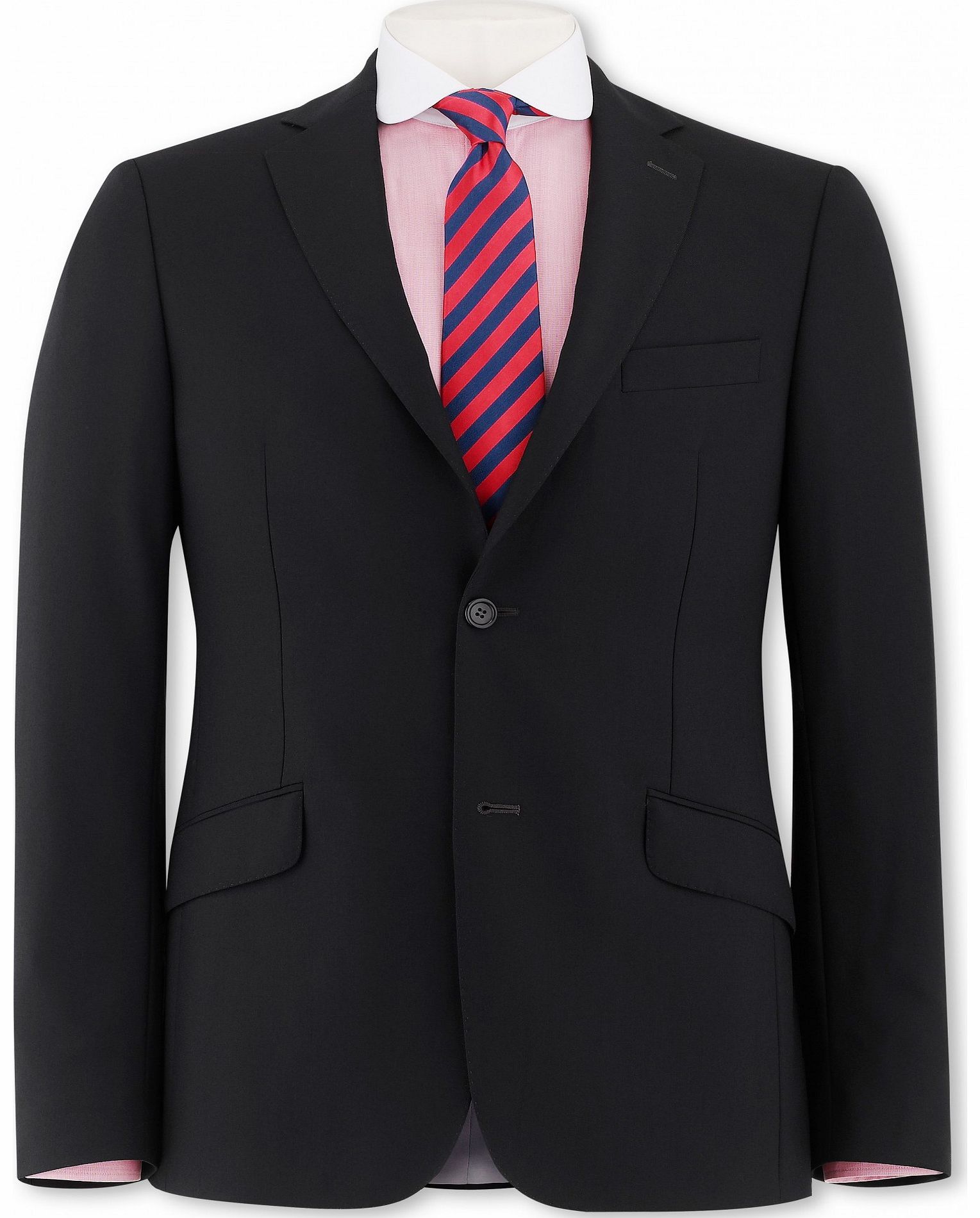 Savile Row Company Black Suit Jacket 36`` Short