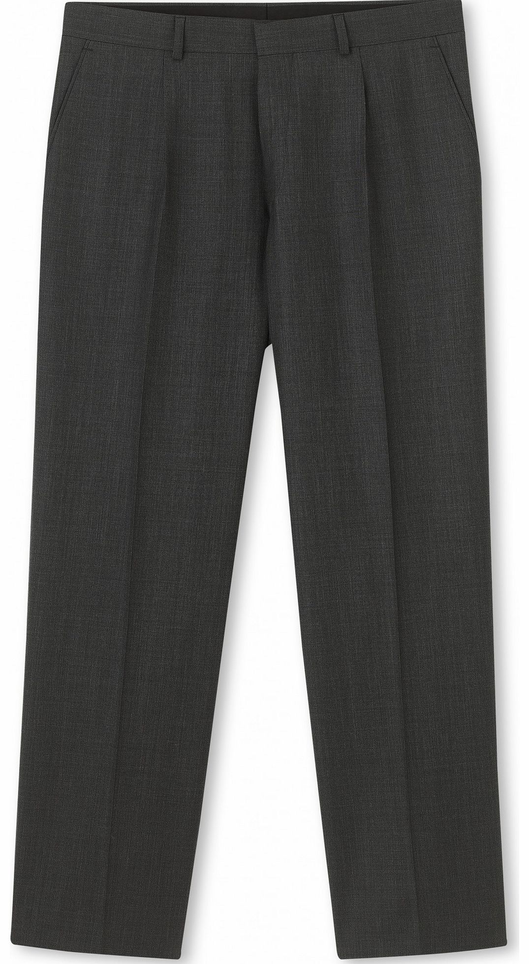 Savile Row Company Grey Microdot Classic Fit Trouser 38`` 34`