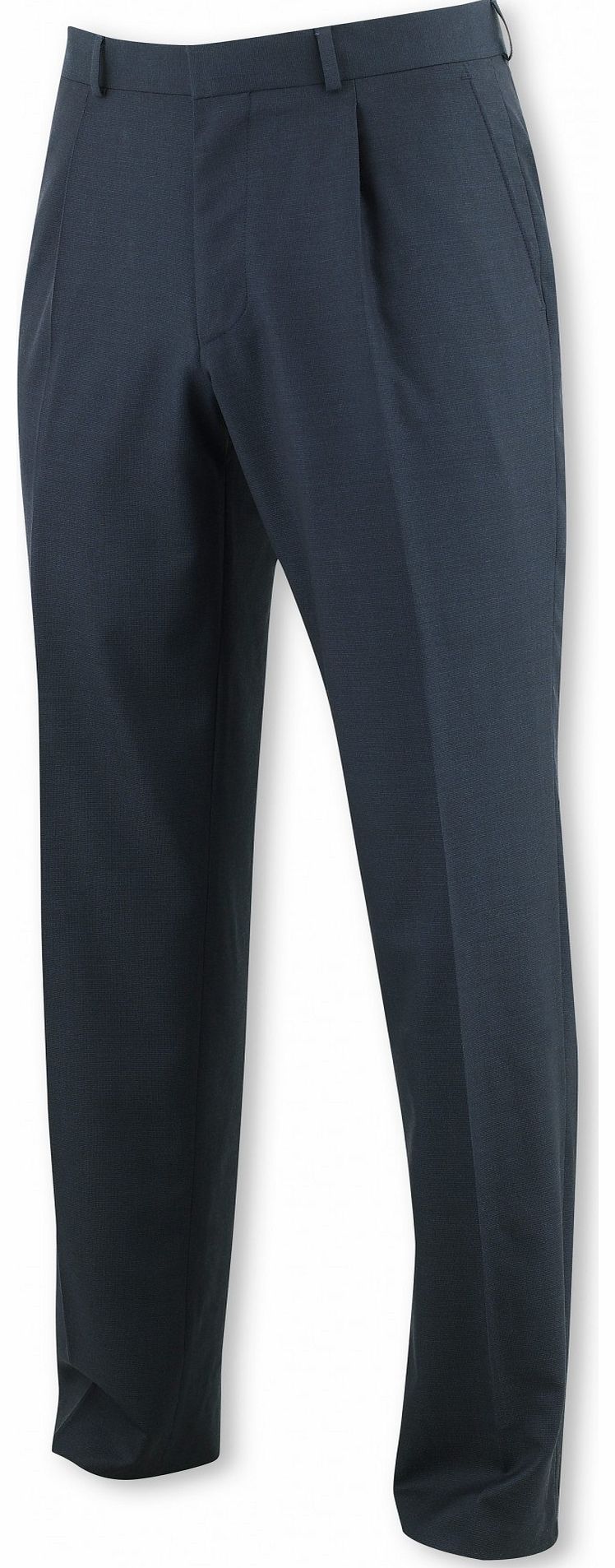 Savile Row Company Navy Microdot Suit Trouser 36`` 30`