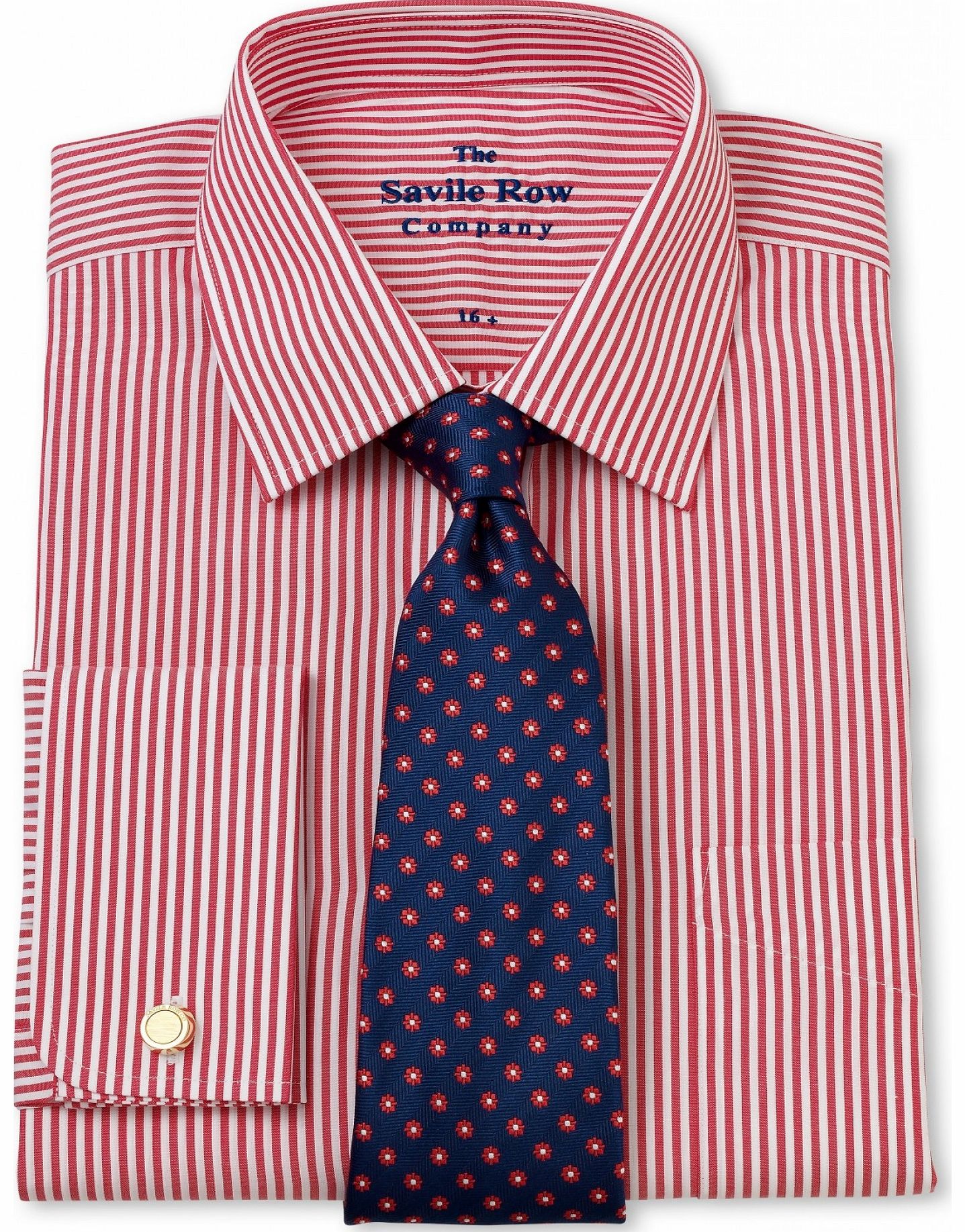 Red White Bengal Classic Fit Shirt 19`` Standard