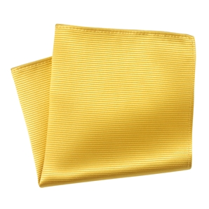 Savile Row Gold Silk Handkerchief