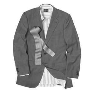 Savile Row Grey Slim Fit Suit Jacket