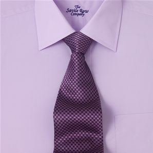 Savile Row Light Purple Poplin Quality Classic Shirt