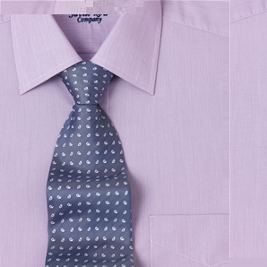 Lilac Hairline Stripe Shirt