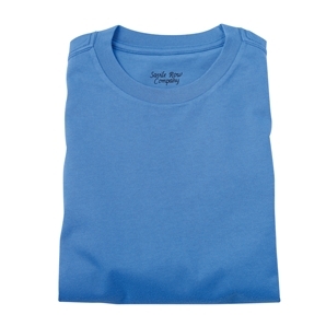 Marine Blue Short Sleeve Crew Neck T-Shirt