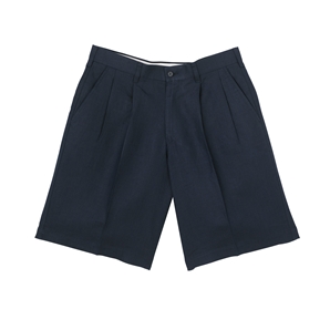 Savile Row Navy Linen Shorts