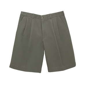 Savile Row Olive Chino Shorts