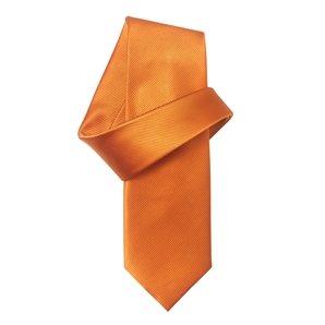 Savile Row Orange Pure Silk Tie