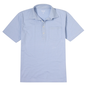 Savile Row Pale Blue Soft Collar T-Shirt