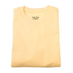 Savile Row Pale Yellow Crew Neck T-Shirt