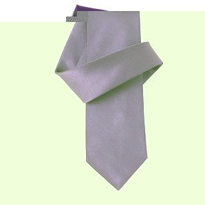Purple Pure Silk Tie