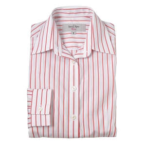 Savile Row Red Stripe Katherine Classic Shirt