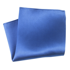 Royal Blue Silk Handkerchief