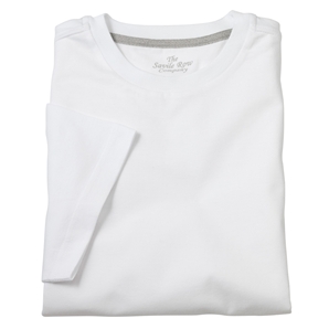 White Short Sleeve Crew Neck T-Shirt