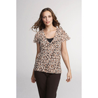 Savoir Printed Blouse And Camisole