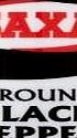 Saxa Ground Black Pepper 25 g