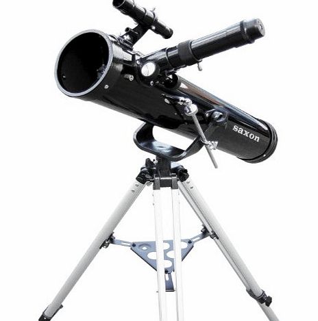 Saxon 767AZ Astronomy Sky and Land Telescope with Barlow Lens