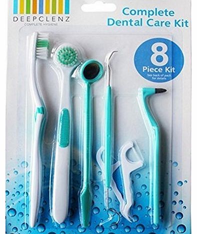 - 8 Piece Oral clean tools Dental Care Tooth Brush oral