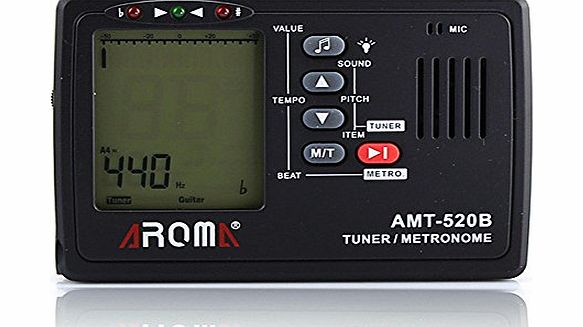 SaySure - LCD Aroma Digital Metronome Tuner for Chronmatic Guitar