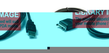 SB BlackBerry 7100g Compatible Data Cable