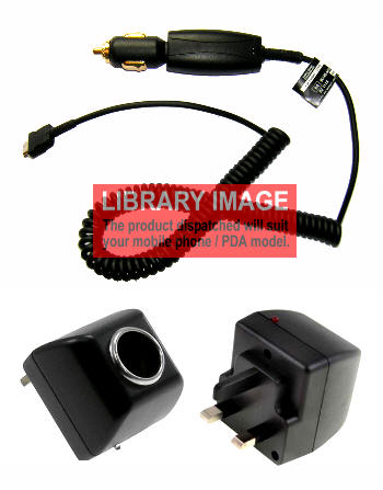 SB BlackBerry Curve 8320 Car And Home Charger