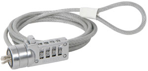 SB Laptop Combination Lock/Cable Set