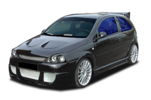 SB Vauxhall Corsa C Evo RS Side Skirts