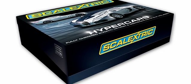 Scalextric C3169A Hypercars (Chrome Mercedes SLR amp; Bugatti Veyron) 1:32 Scale Limited Edition Slot Car