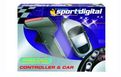 Scalextric Digital Hand Throttle and Audi TT Car Pack