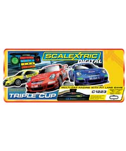 Scalextric Digital Triple Cup