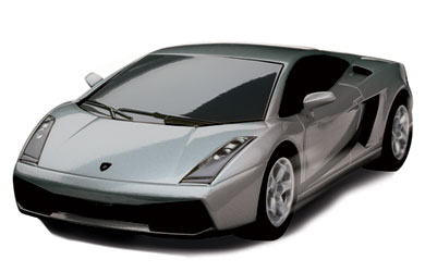 scalextric Lamborghini Gallardo - (Drift) (super resistant)