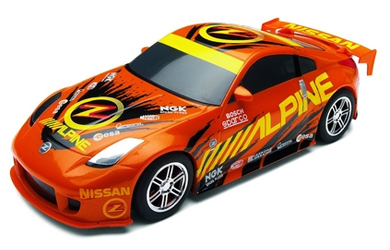 Nissan 350Z Drift Orange