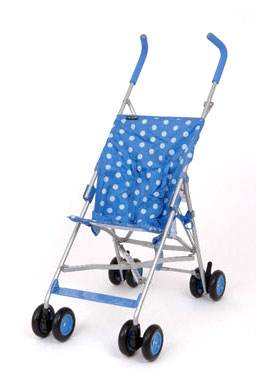 Scallywags Cadet Buggy Blue Polkadot