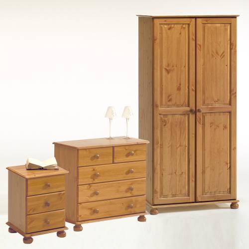 Scandinavian Pine Aarhus Bedroom Set 2 22303