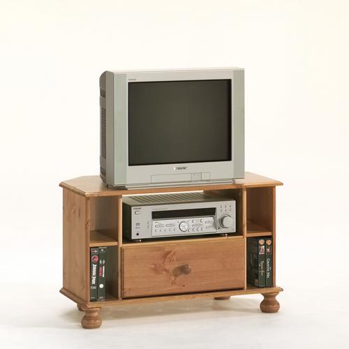 Scandinavian Pine Aarhus Corner TV Unit